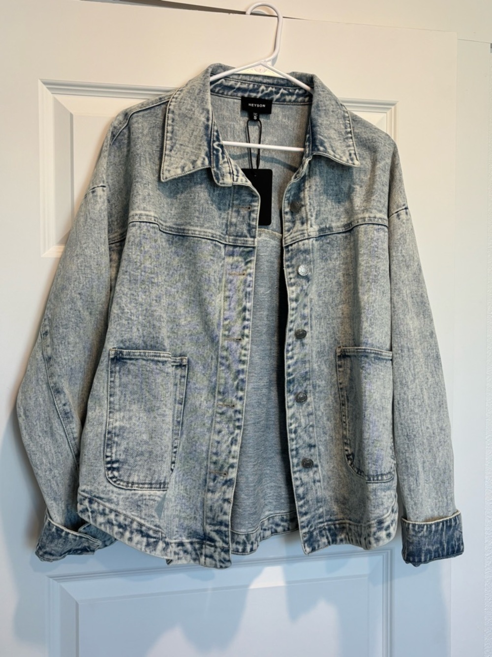 Light Wash Denim Jacket - Relaxed Jean Jacket